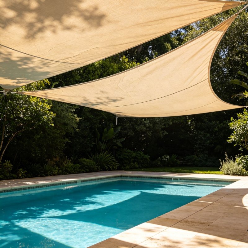 シェードセイルについて知っておきたい機能、必要性、シーン選び