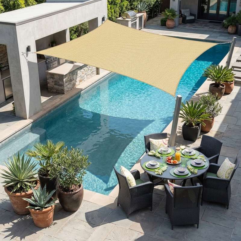 HDPE Shade Sail ホームサンシェード製品